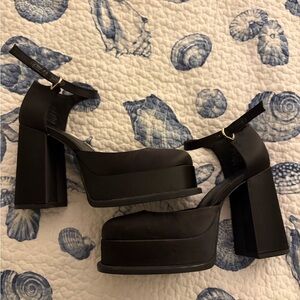 Black H&M heels